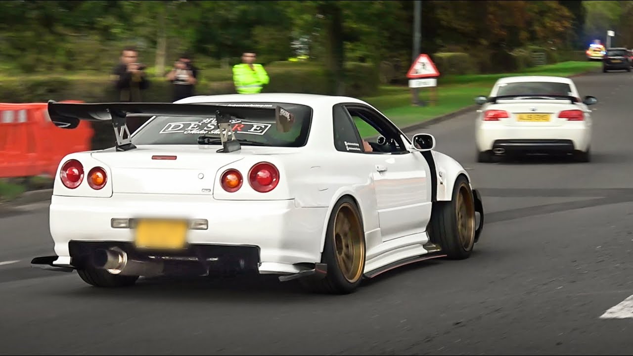 Modified Cars Leaving a Car Show - October 2019 [Part 2]
