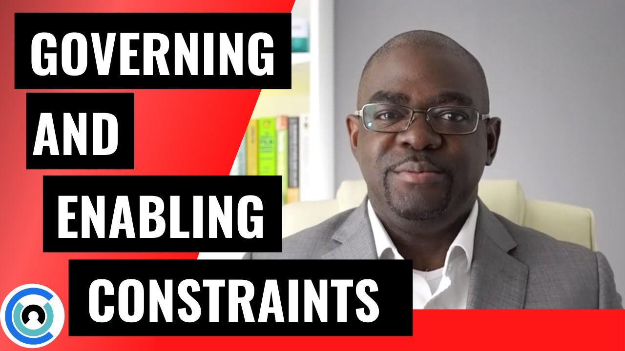 Leading successful change... governing and enabling constraints | Babatope Ipinyomi