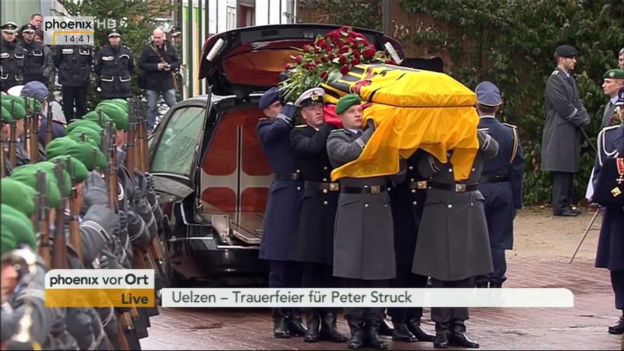 Funeral for Peter Struck - Trauerfeier für Peter Struck