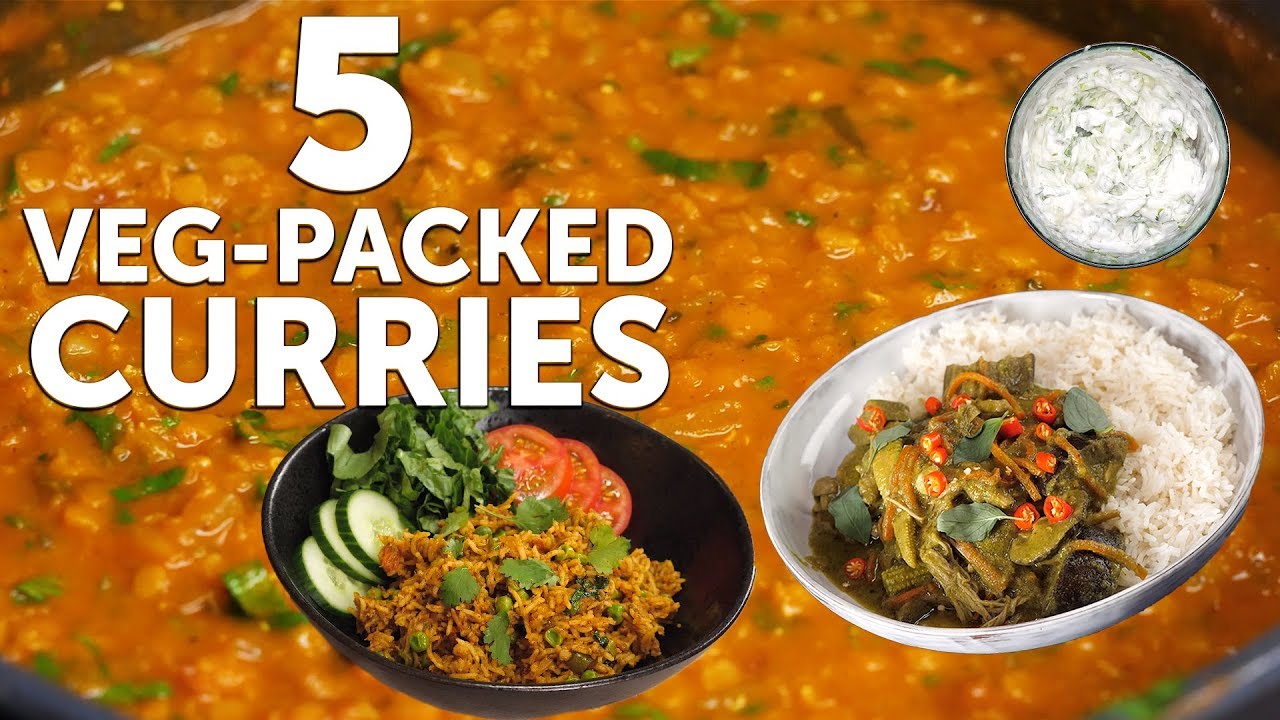 5 DELICIOUS CURRY RECIPES! 🤤