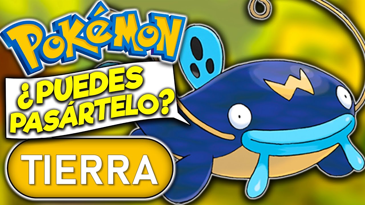 🛑Así me PASÉ un NUZLOCKE de Pokémon Esmeralda SOLO con el TIPO TIERRA!