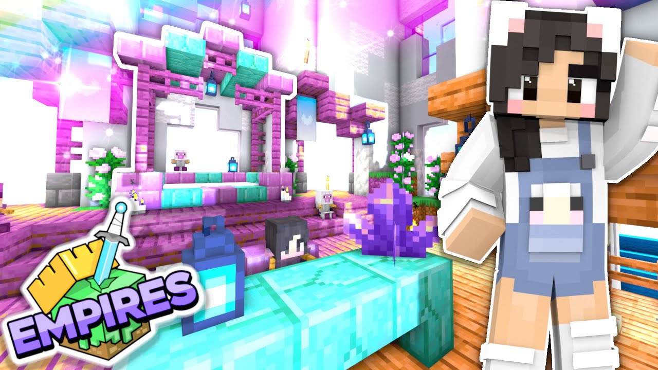 💙Decorating My New House! Empires SMP Ep.27 [Minecraft 1.17]