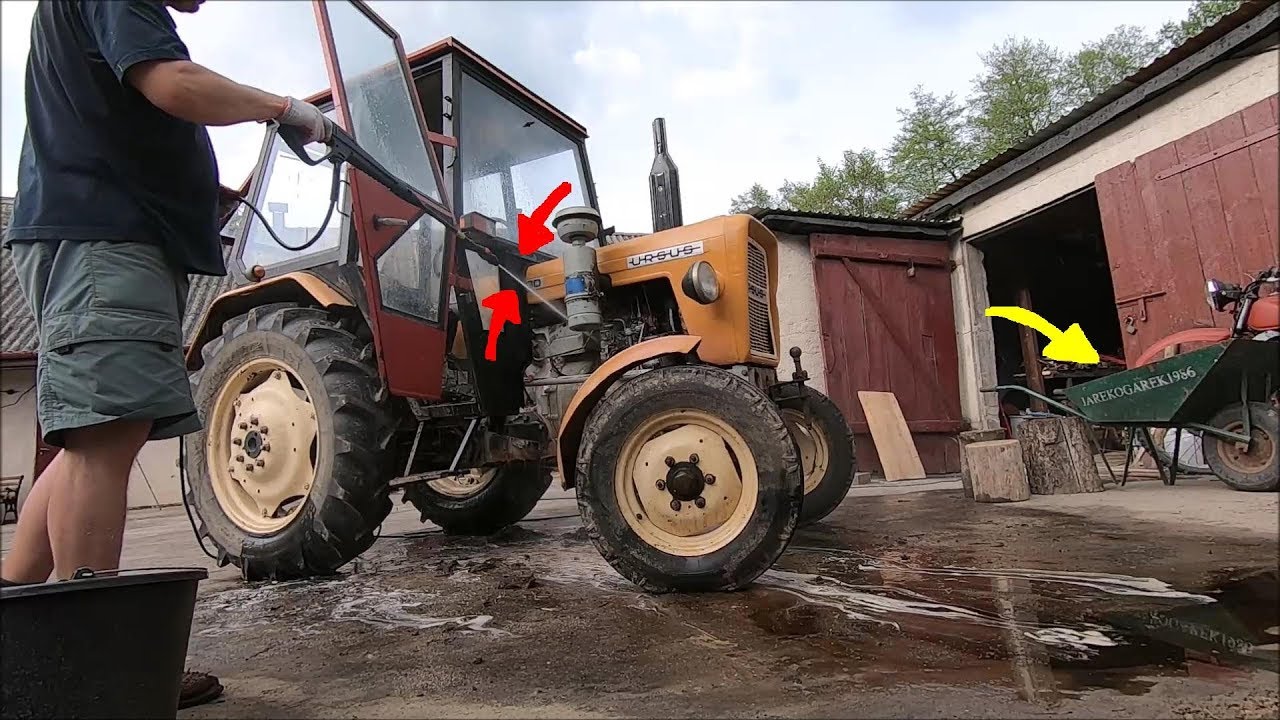 Myjka ciśnieniowa w akcji