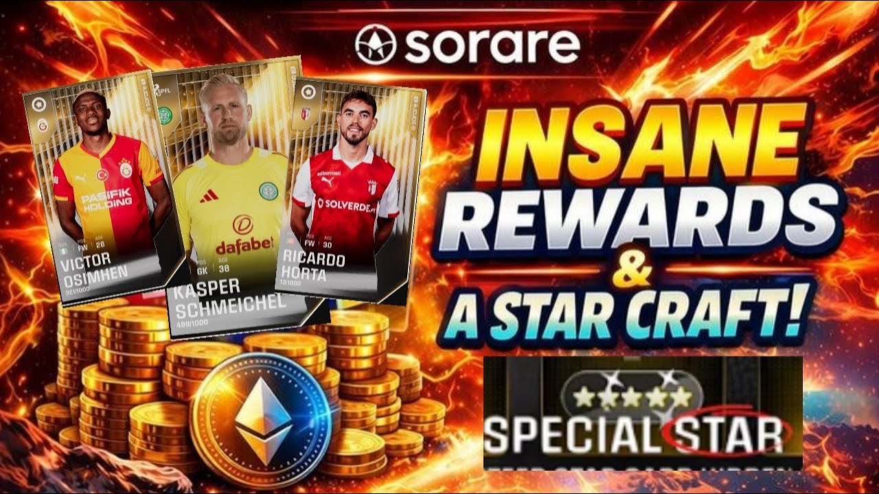 My highest ever SO5 score + we craft a Star player! | Sorare 2026 rewards