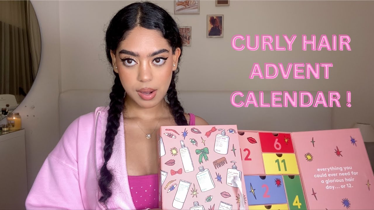 Curly Hair Advent Calendar | Daily Curl Routine