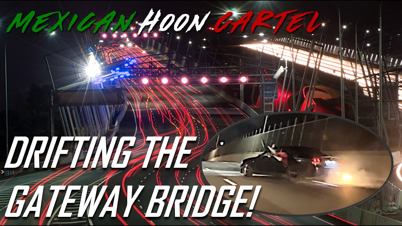 MHC Drifting the Gateway Bridge! XR6 TURBO Illegal Street Drifts