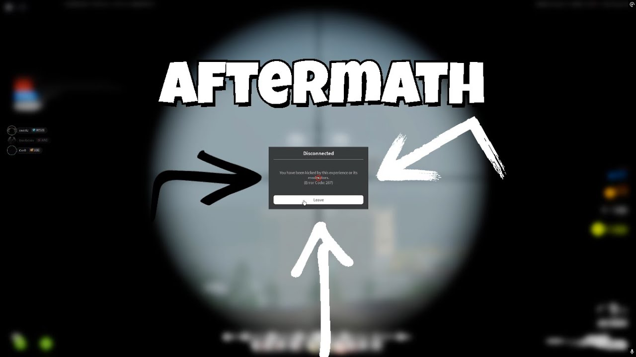 Aftermath Roblox this might be the last of me :(