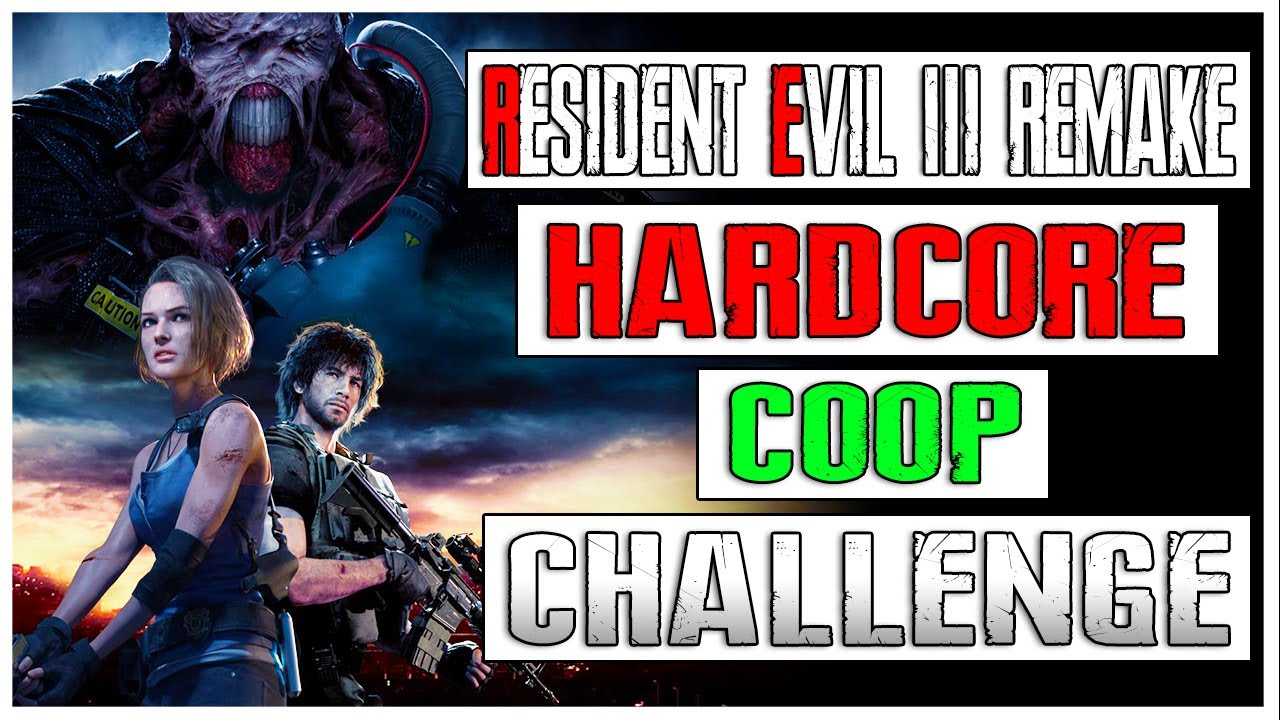 Resident Evil 3 Remake Coop Challenge! RE3 Two Player Challenge Part 1
