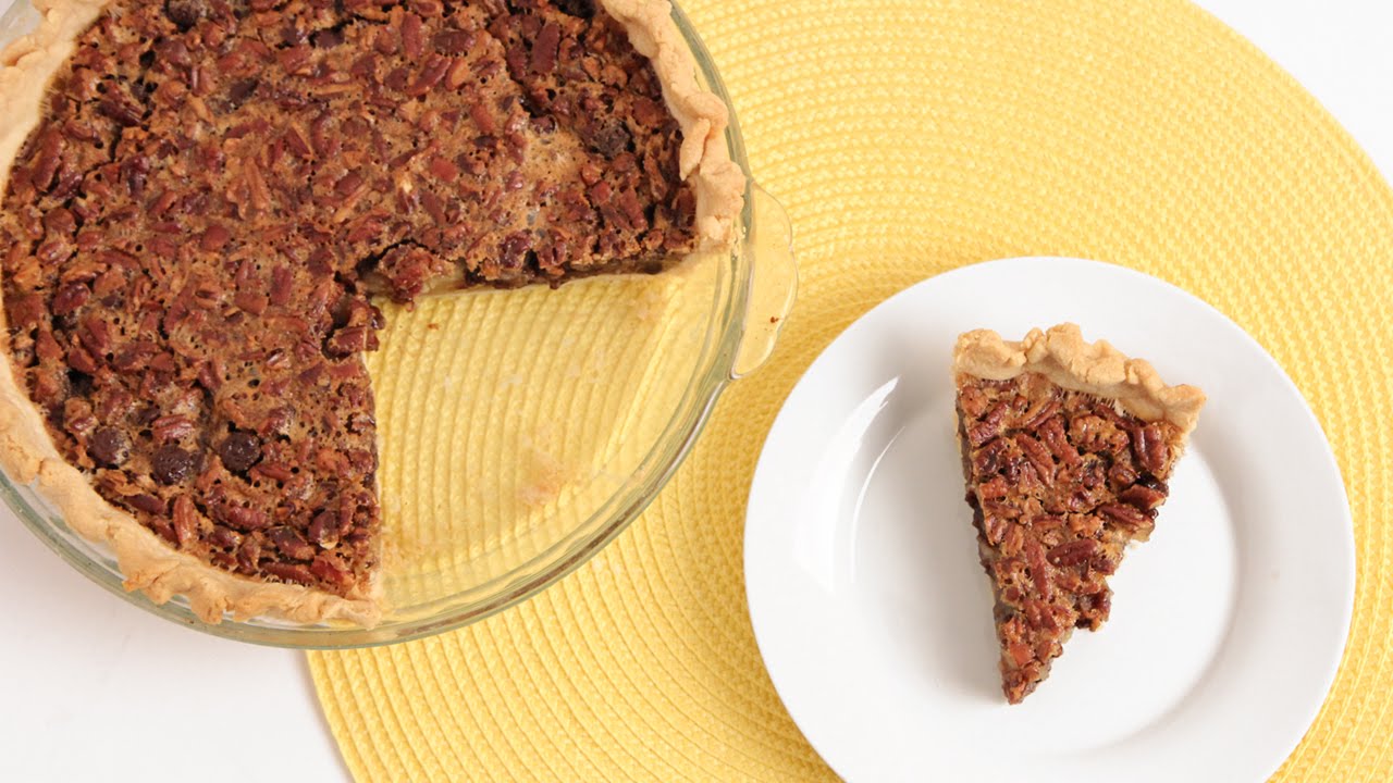 Chocolate Pecan Pie Recipe - Laura Vitale - Laura in the Kitchen Episode 839