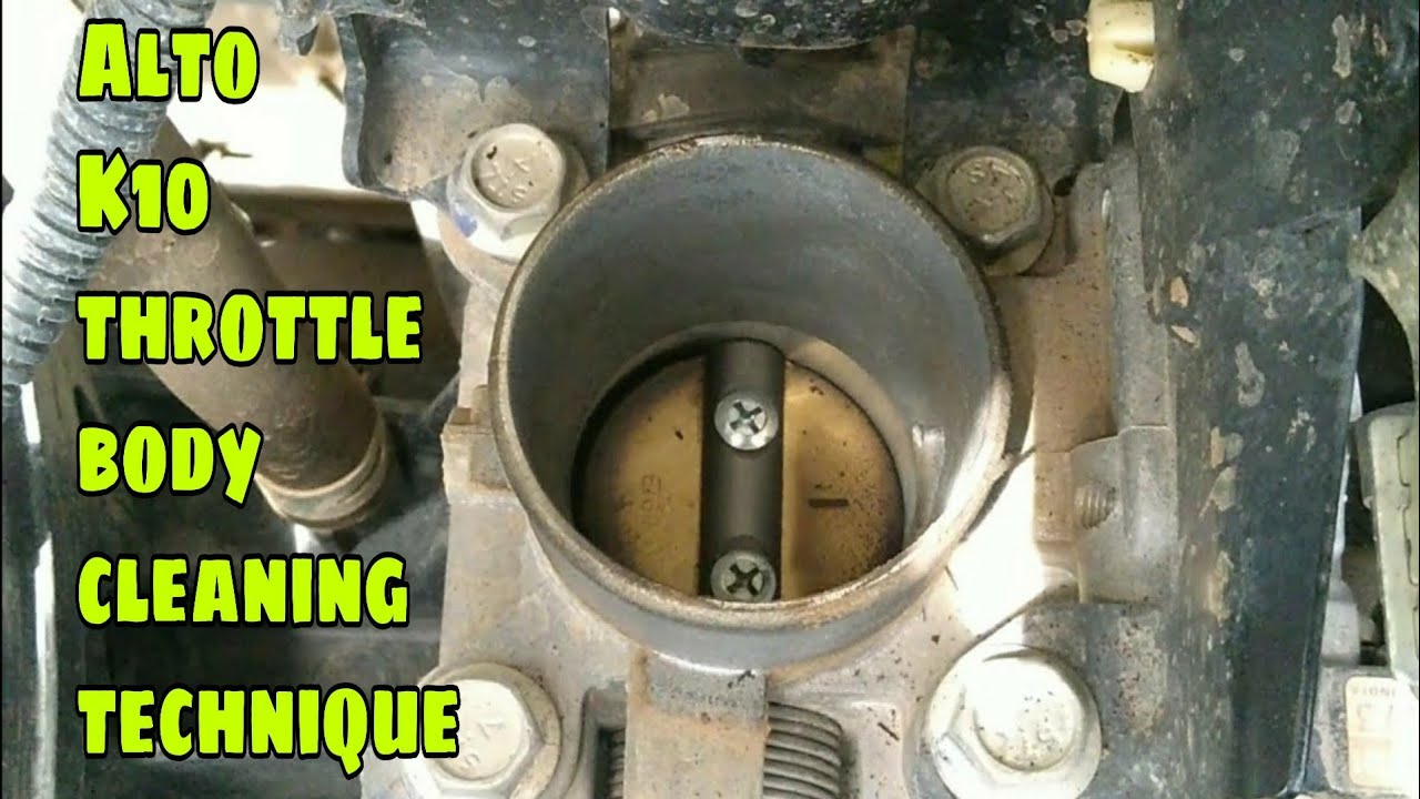 Alto K10 | How to clean car throttle body at home