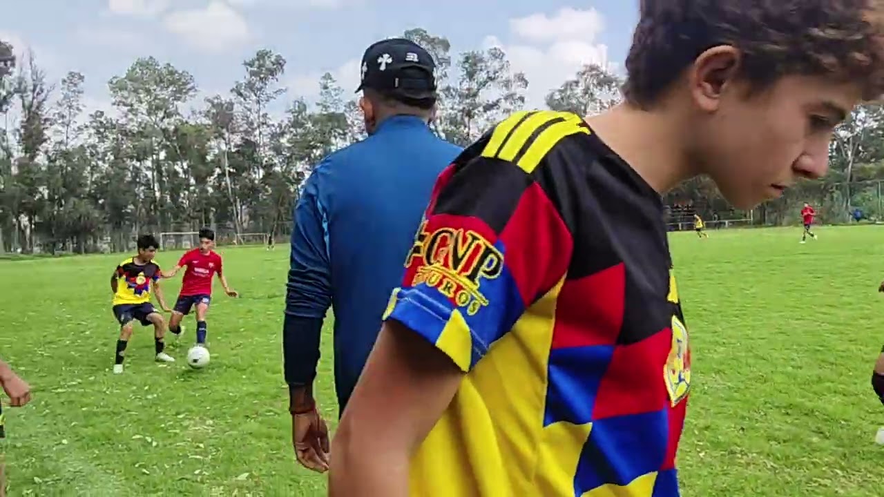Partidos de práctica; centro Aguila cuemanco & Barsa Academy 
