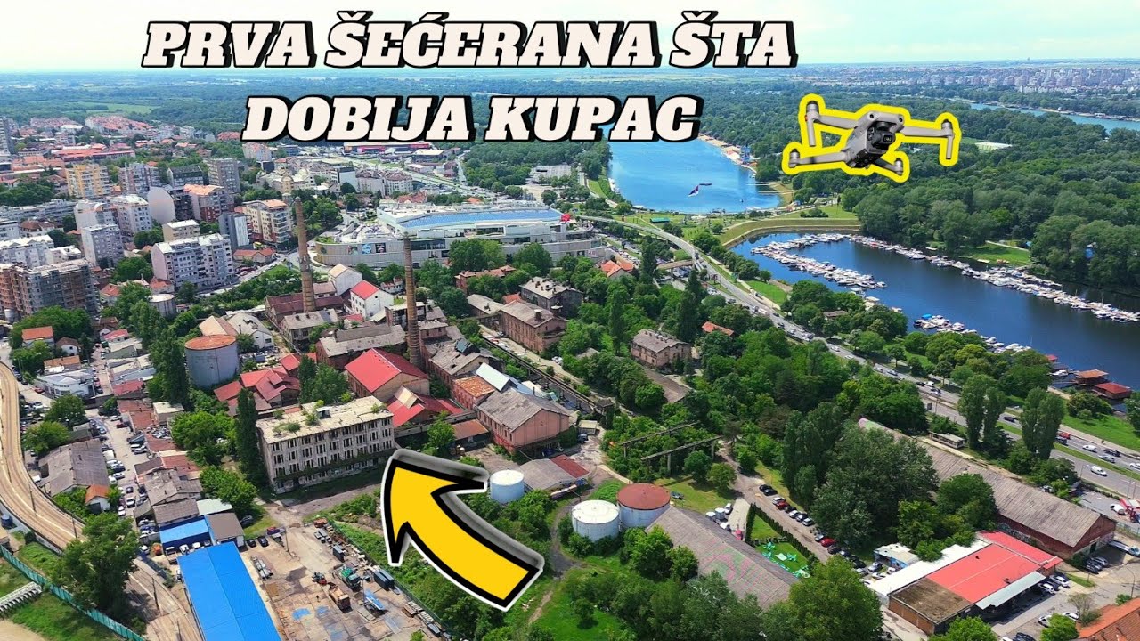 Beograd Stara &Scaron;EĆERANA &scaron;ta dobija novi kupac dron video zemlji&scaron;ta i deo novog placa Beograda na vodi