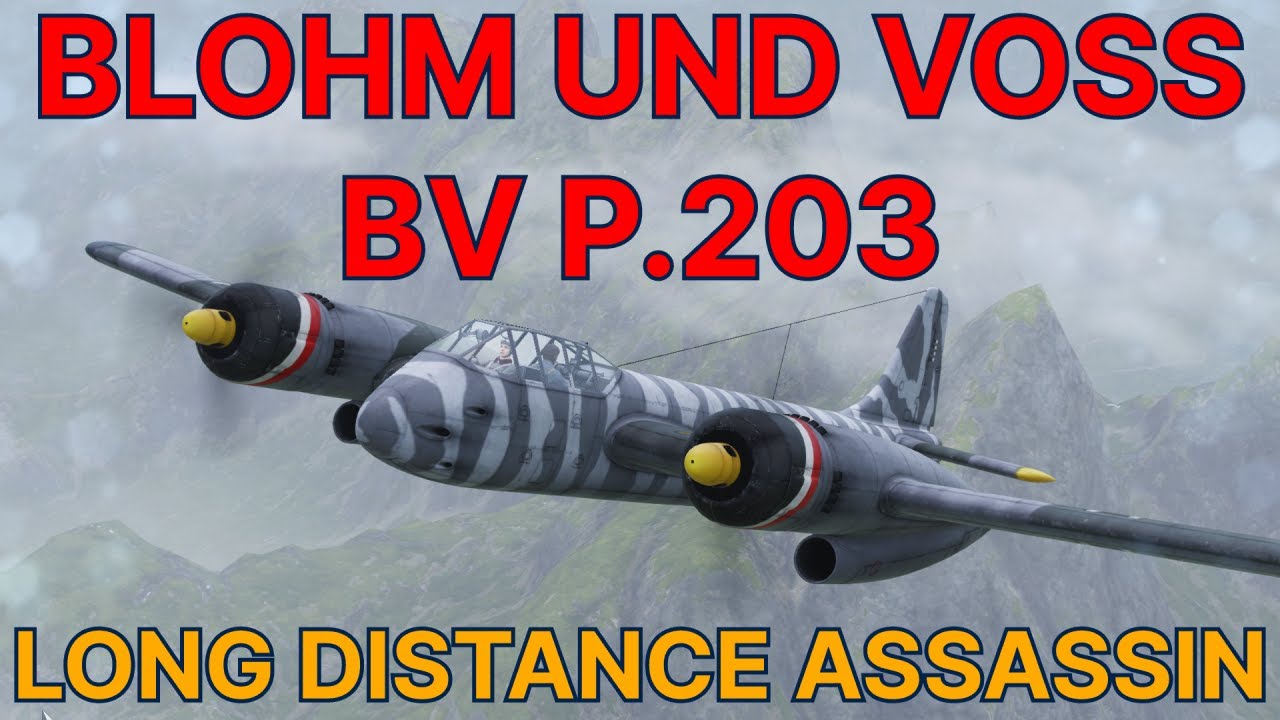 World Of Warplanes: The Blohm Und Voss BV P.203, A Long Distance Assassin