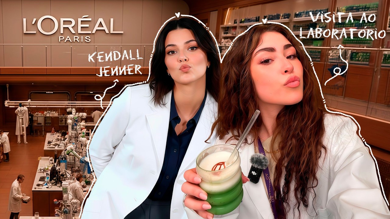 FUI AOS LABORATÓRIOS DA L’ORÉAL PARIS E VEJAM QUEM ESTAVA LÁ… ✨🤍