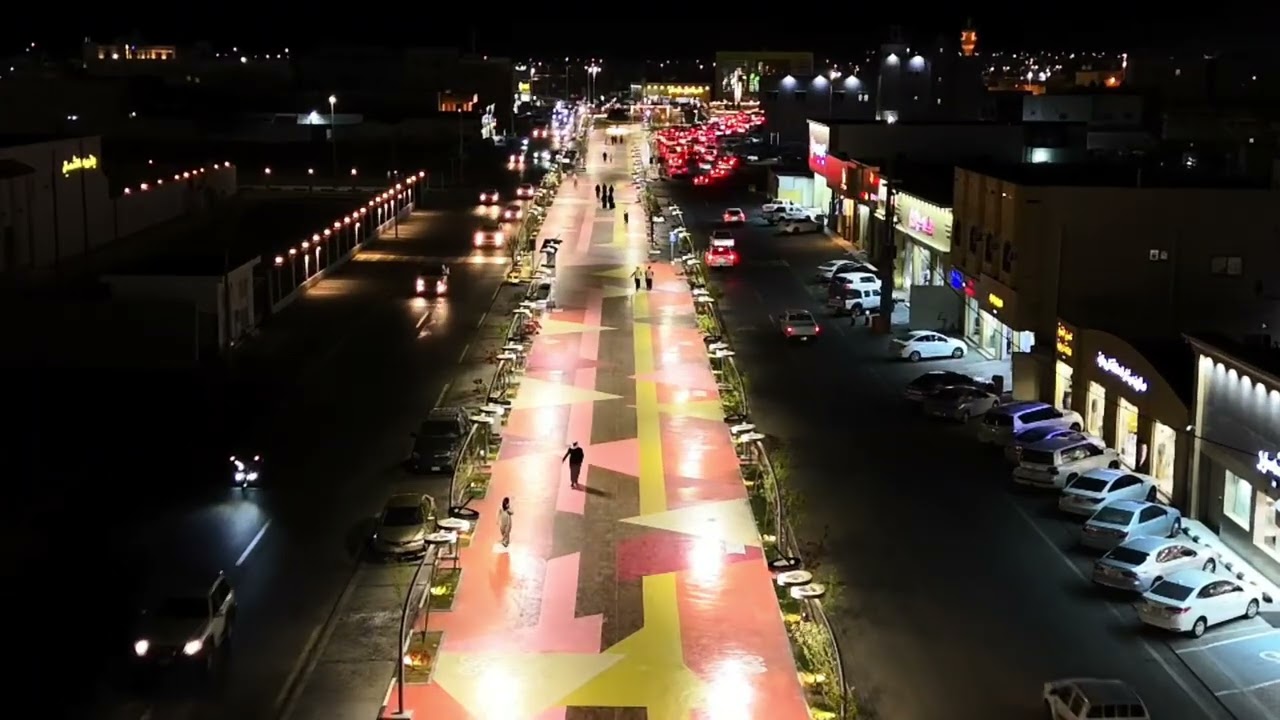 ممشى الالوان بحائل تصوير درون مني 4