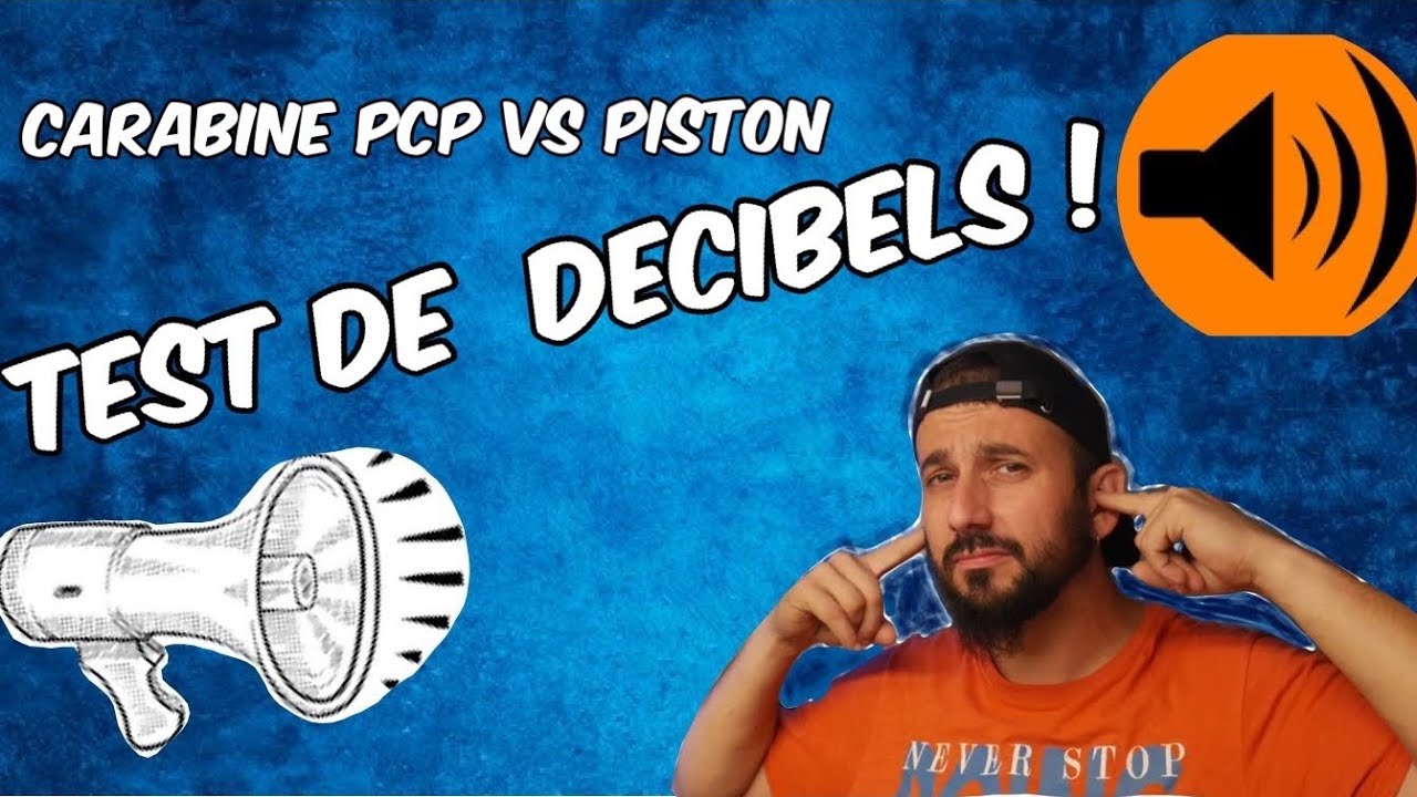 TEST DECIBELS carabine SWISS ARM tac 1 break barrel VS stoeger XM1 s4 suppressor PCP