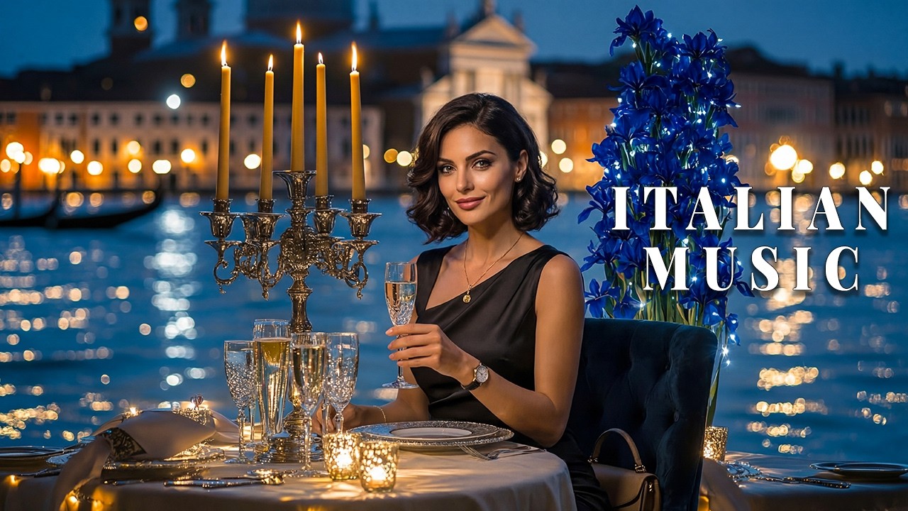 🎶 Italian Vibes & Mediterranean Music 🎶 2+ Hours Scenic Amalfi Coast & Lake Como Relaxation 4K