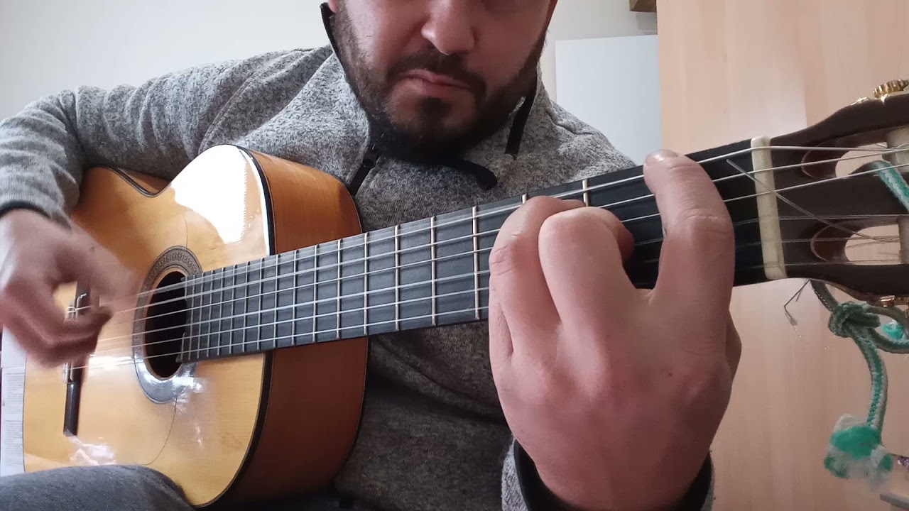 Guitarra Iniciación 57 Sevillana por arriba Fa/Mi