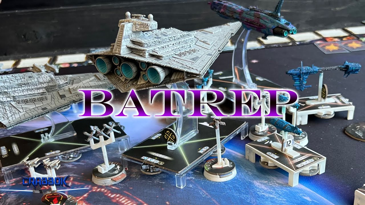 Armada Battle Report - New Rebel Providence and Hera X-Wing vs Double ISDs!