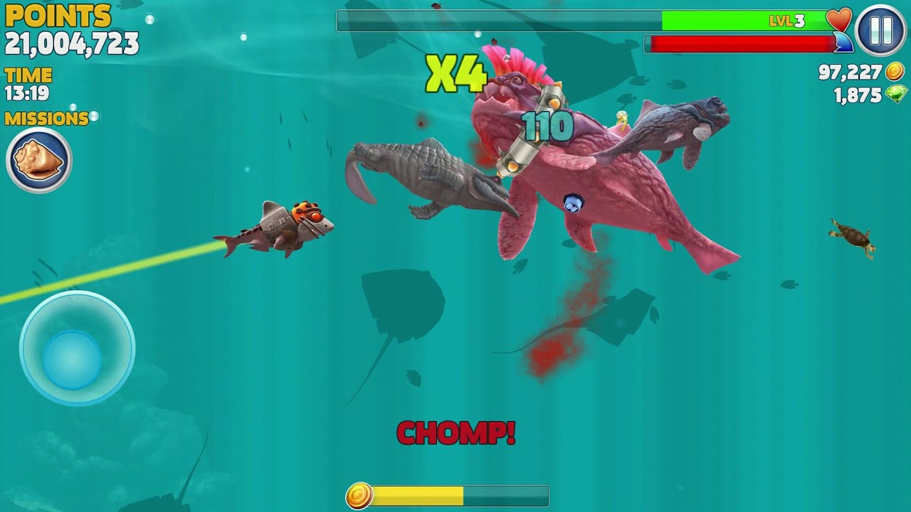 Hungry Shark Evolution: BIG DADDY (DUNKLEOSTEUS)  #7