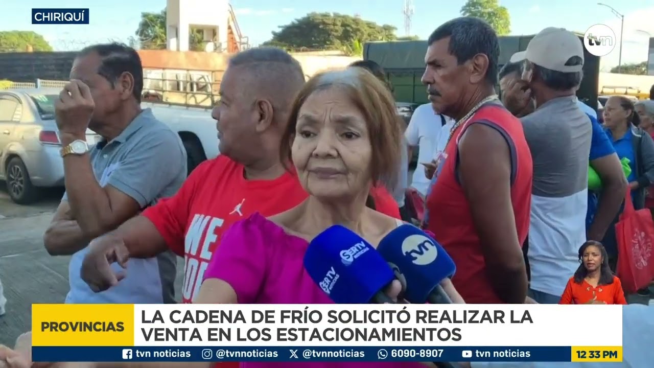 Molestias durante la venta de arroz en la Cadena de Frío en Chiriquí