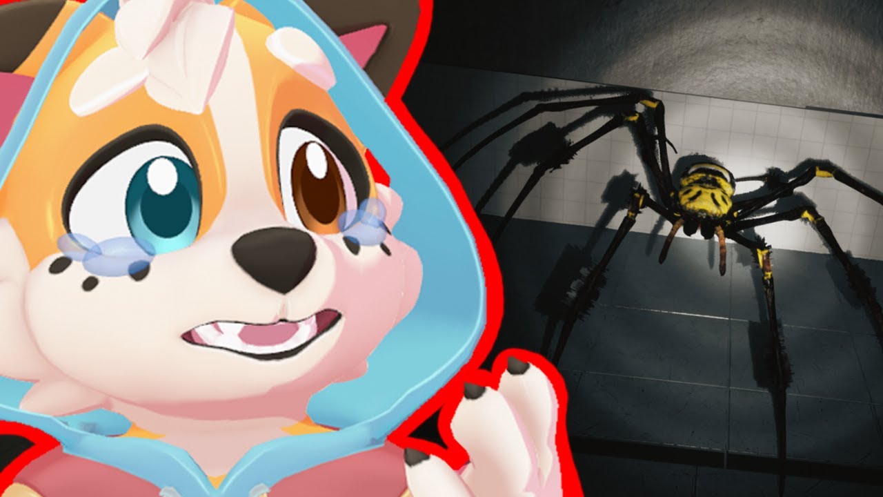 THIS GAME IS AN ARACHNOPHOBE'S WORST NIGHTMARE! | VTuber Plays HUNTSMAN (Steam Demo)