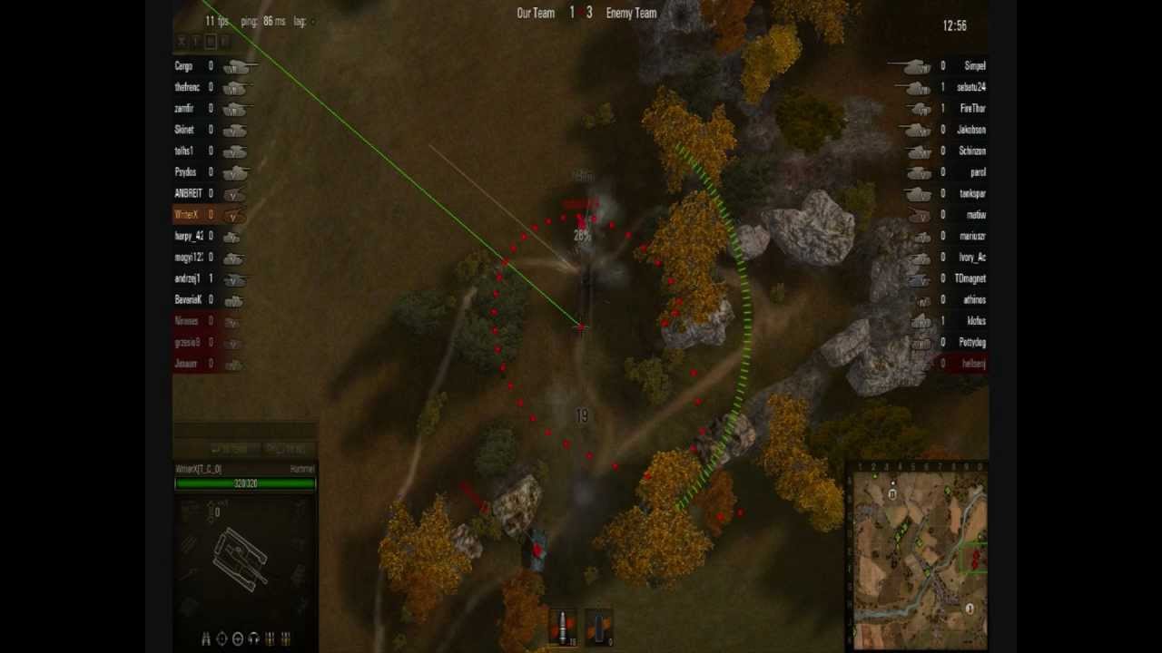 World of Tanks - SPG Gameplay