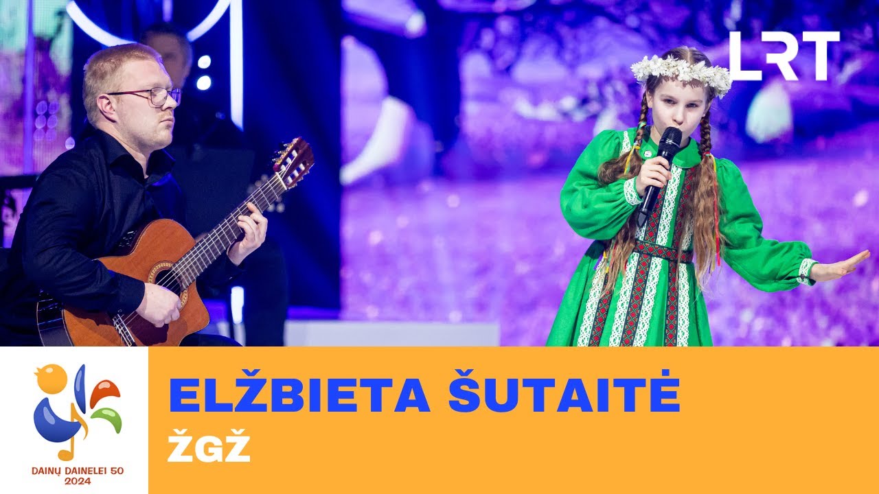 Elžbieta Šutaitė – „ŽGŽ“ | „Dainų dainelė 2024“