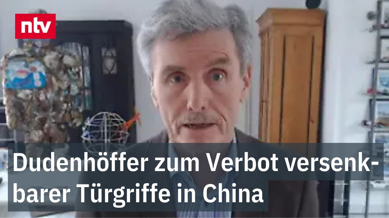 Dudenhöffer zum Verbot versenkbarer Türgriffe in China - 