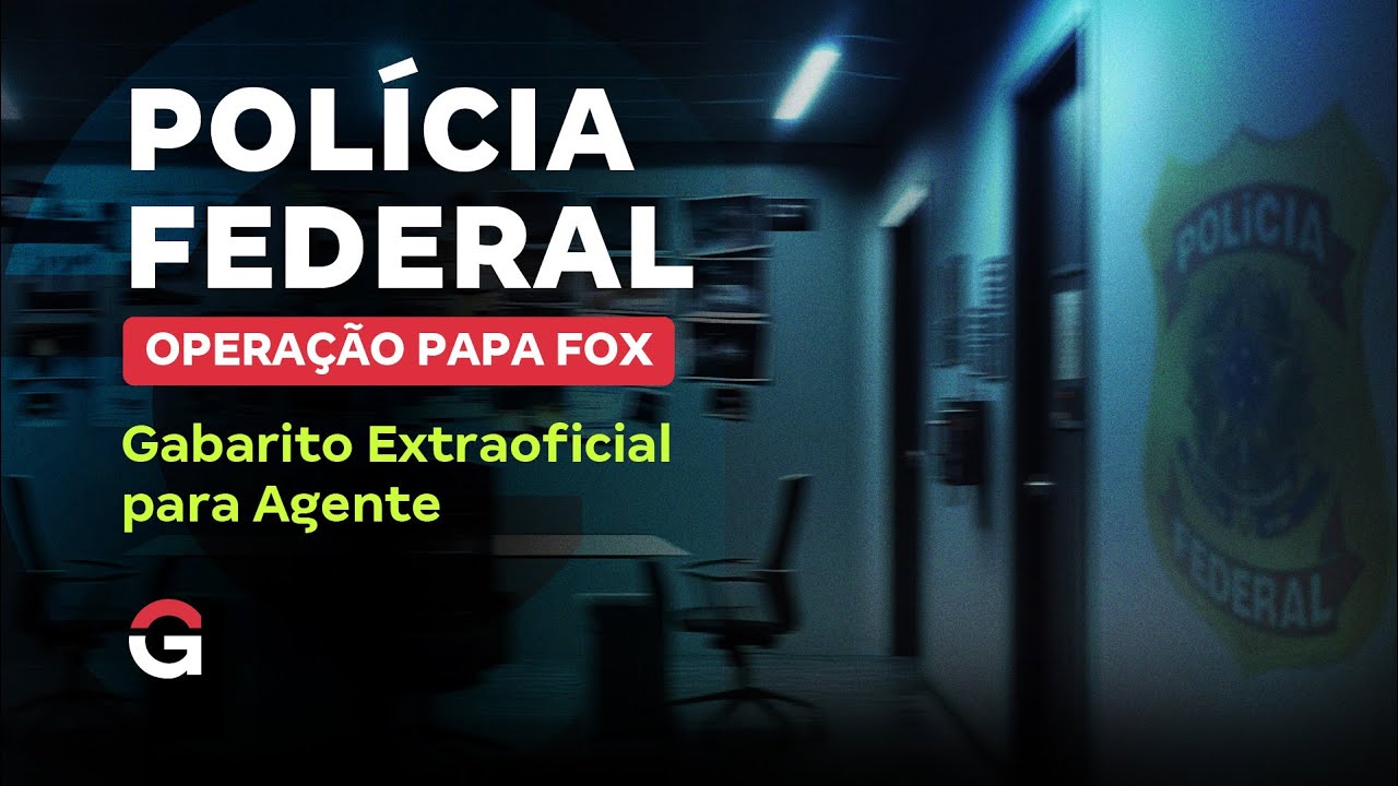 Concurso PF | Gabarito Extraoficial Agente