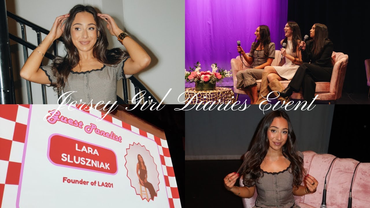 speaking on my first ever panel | Jersey Girl Diaries Event