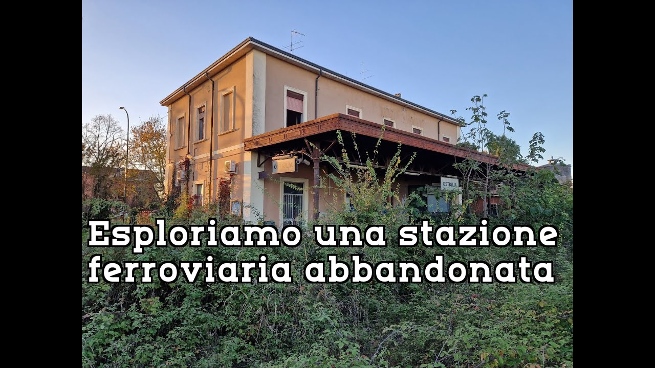 Esploriamo una stazione ferroviaria abbandonata