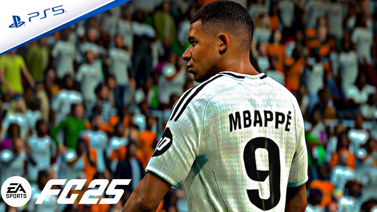 FC 25 - Real Madrid vs. Real Valladolid Ft. Mbappe - La Liga 24/25 Full Match | PS5™ [4K60]
