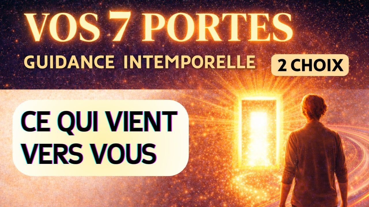 🔮 TIRAGE &Agrave; CHOIX (INTEMPOREL) &ndash; CE QUI VIENT VERS VOUS  | Vos 7 portes &eacute;nerg&eacute;tiques