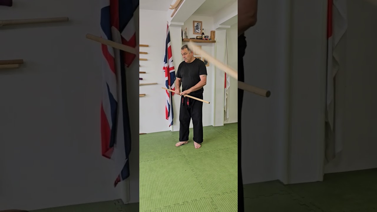 Jo Jutsu Course - Grip and movement, #Jo #jodo #jojutsu #aikijo #jiujitsu #jiujutsu #tutorial #short