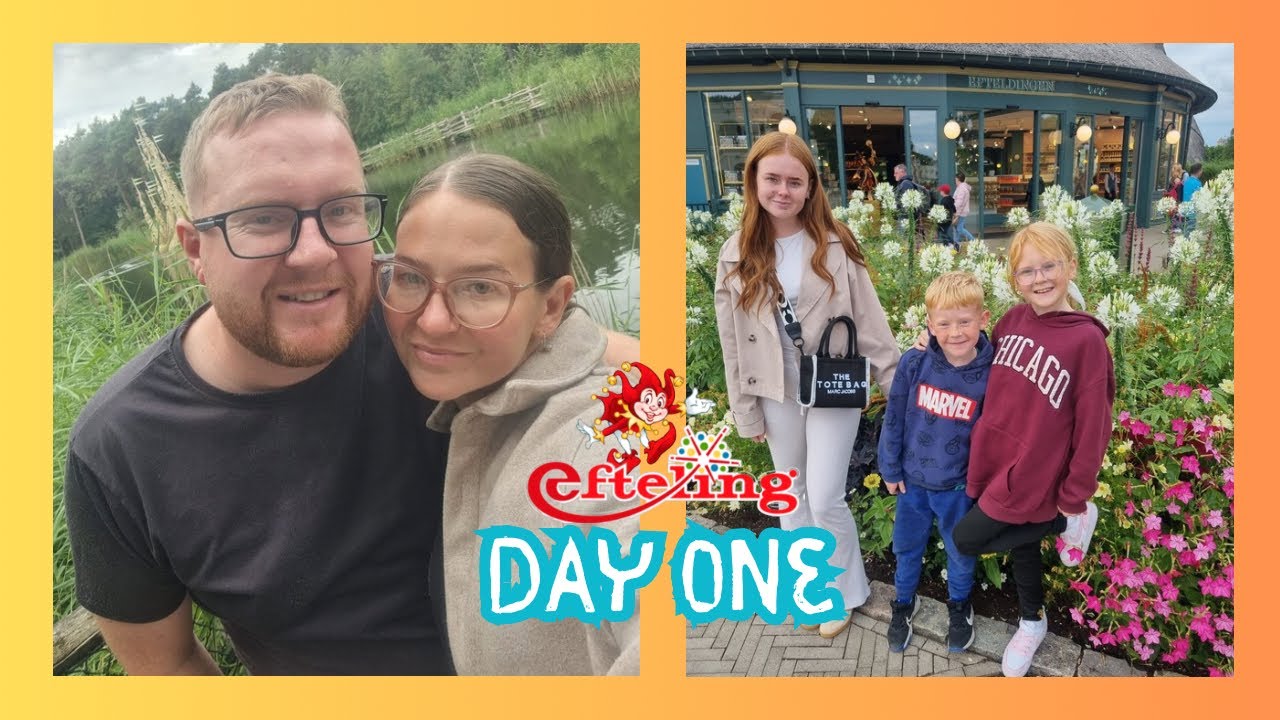 Day one | 4 Days at Efteling | UK to Netherlands Road Trip | Ferry & Theme Park Adventure 
