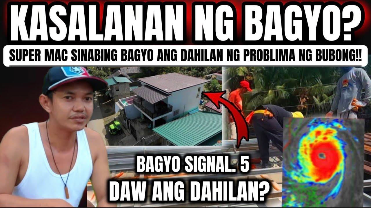 BAGYO SIGNAL NO. 5  DAW NG DAHILAN NG BUBONG NI VEANCY AYON KAY SUPEC MAC.