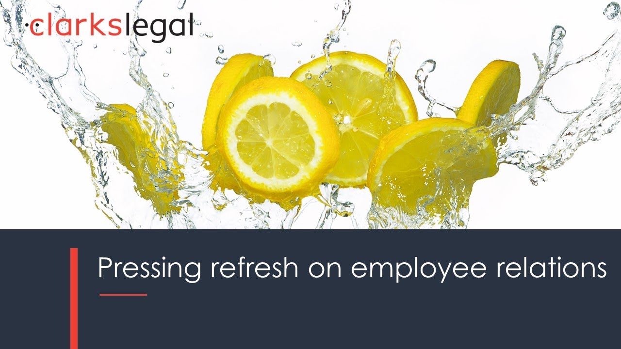 Webinar: Pressing refresh on employee relations