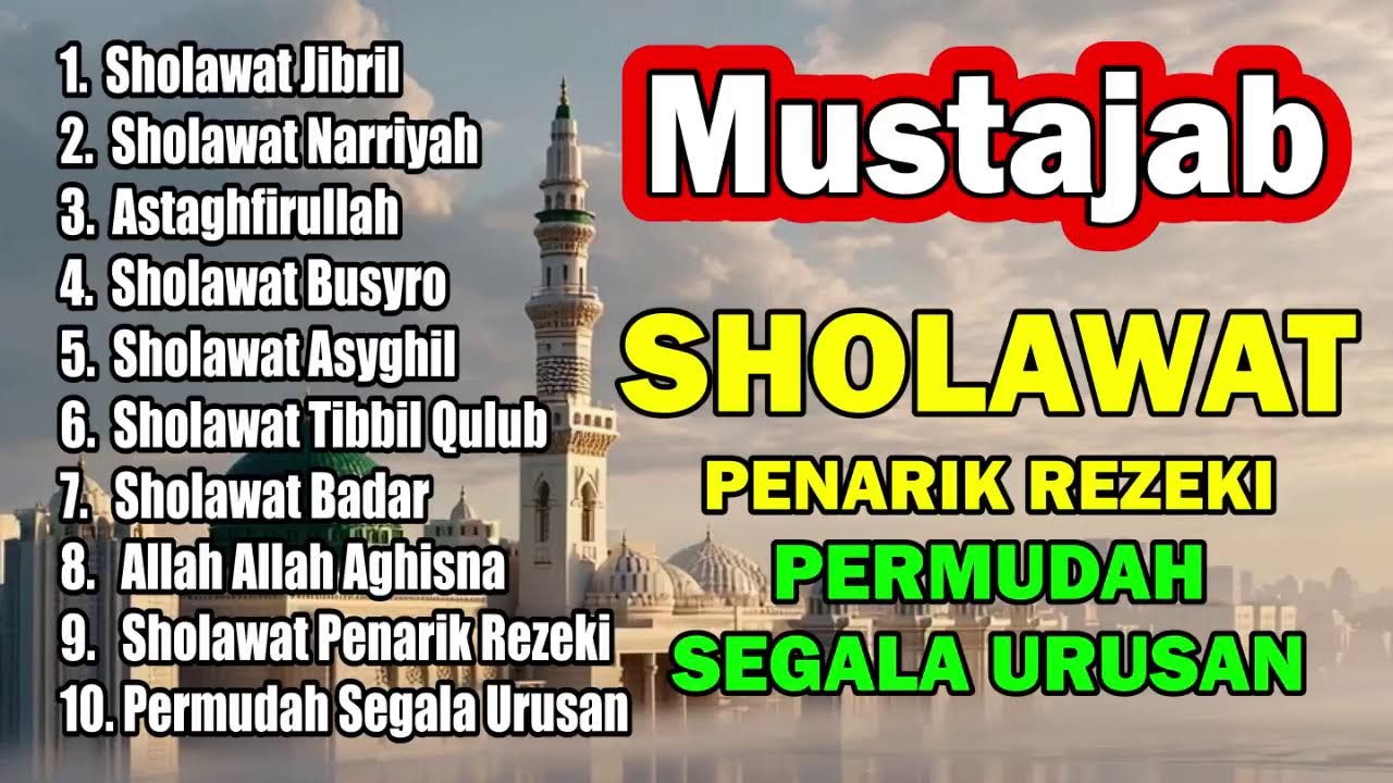 🔴 LIVE KUMPULAN SHOLAWAT VIRAL 2026 | Rezeki Mengalir Deras