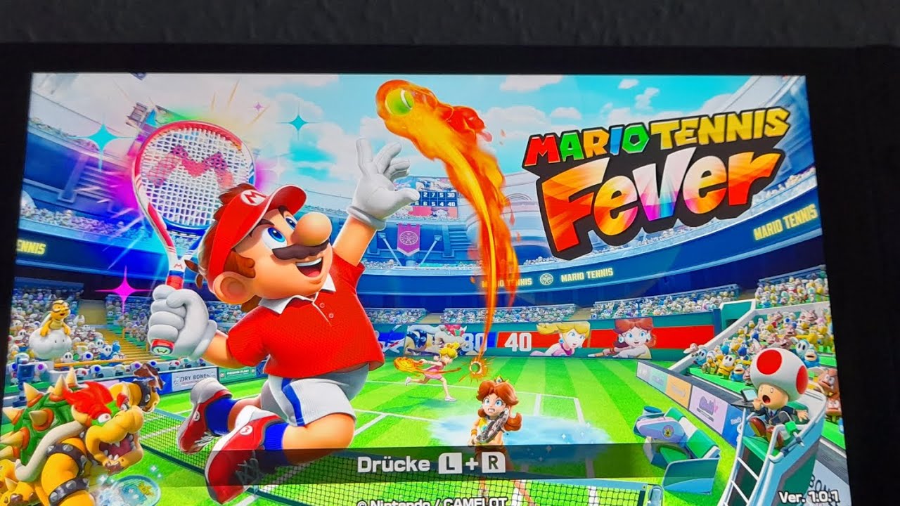 Mario Tennis Fever Mario gegen Daisy
