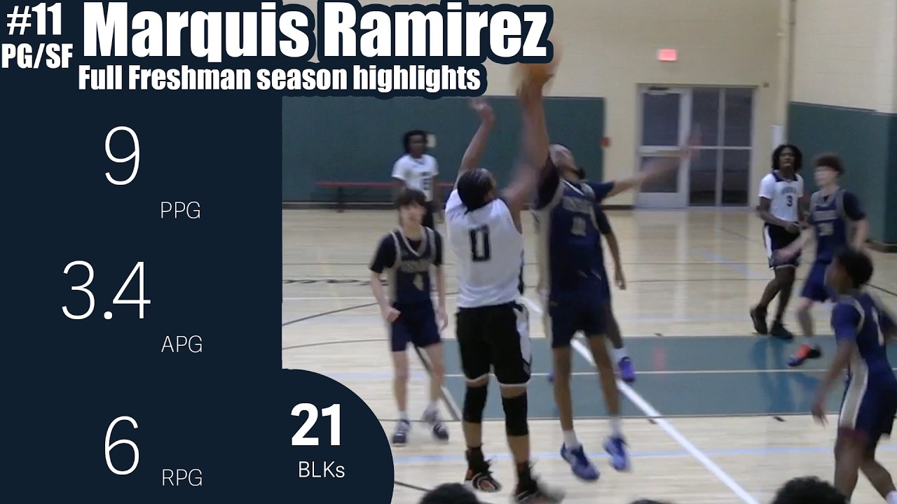 Marquise Ramirez full regular season highlights|25-26 freshman season