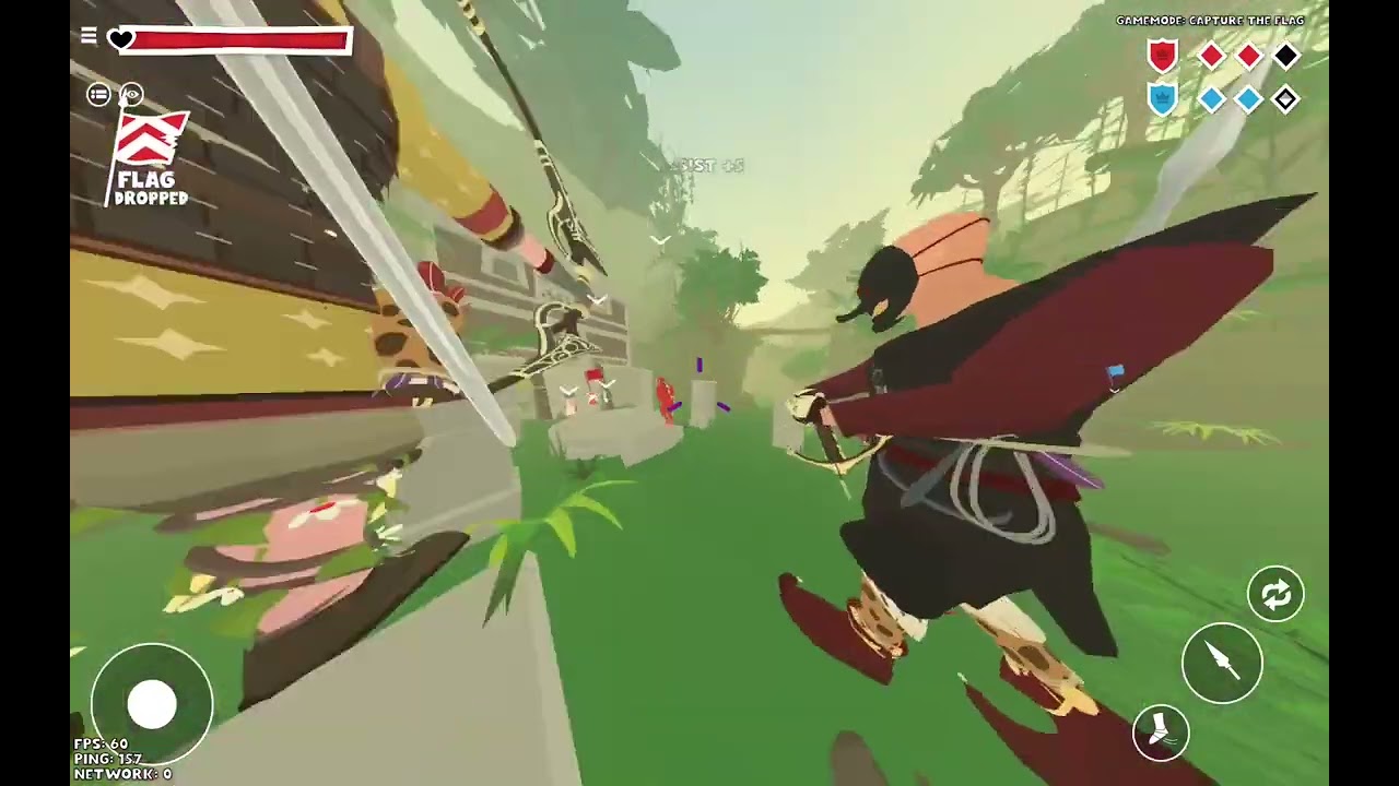 Narrow One: 3rd view Runner Gameplay in Jungel