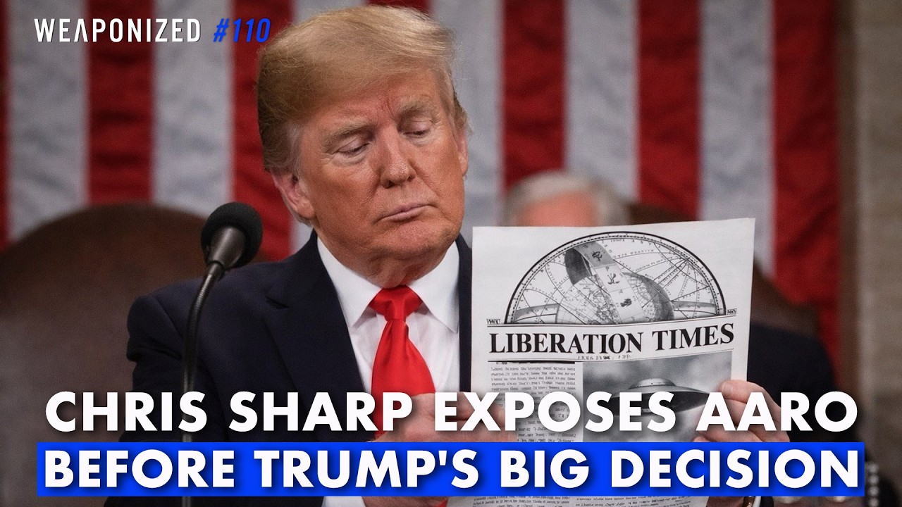 Chris Sharp ujawnia AARO przed ważną decyzją Trumpa