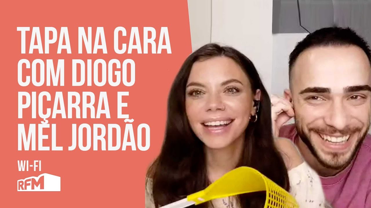 "QUEM É O MAIS CIUMENTO?" - TAPA NA CARA COM DIOGO PIÇARRA E MEL JORDÃO NA RFM