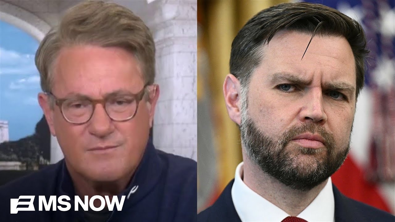 Joe: If this is what JD&nbsp;Vance calls 'a blip,' JD Vance is not a serious person