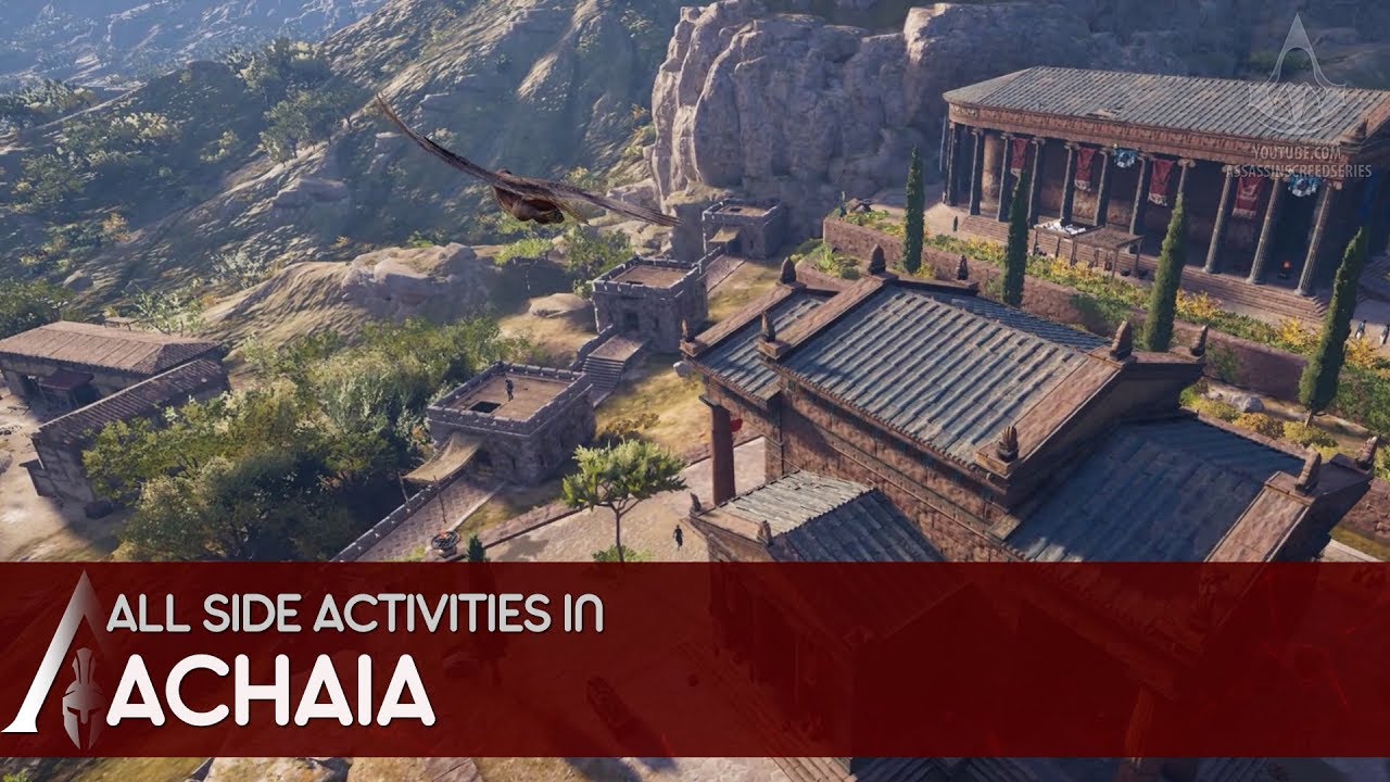 Assassin's Creed Odyssey - All side activities in Achaia