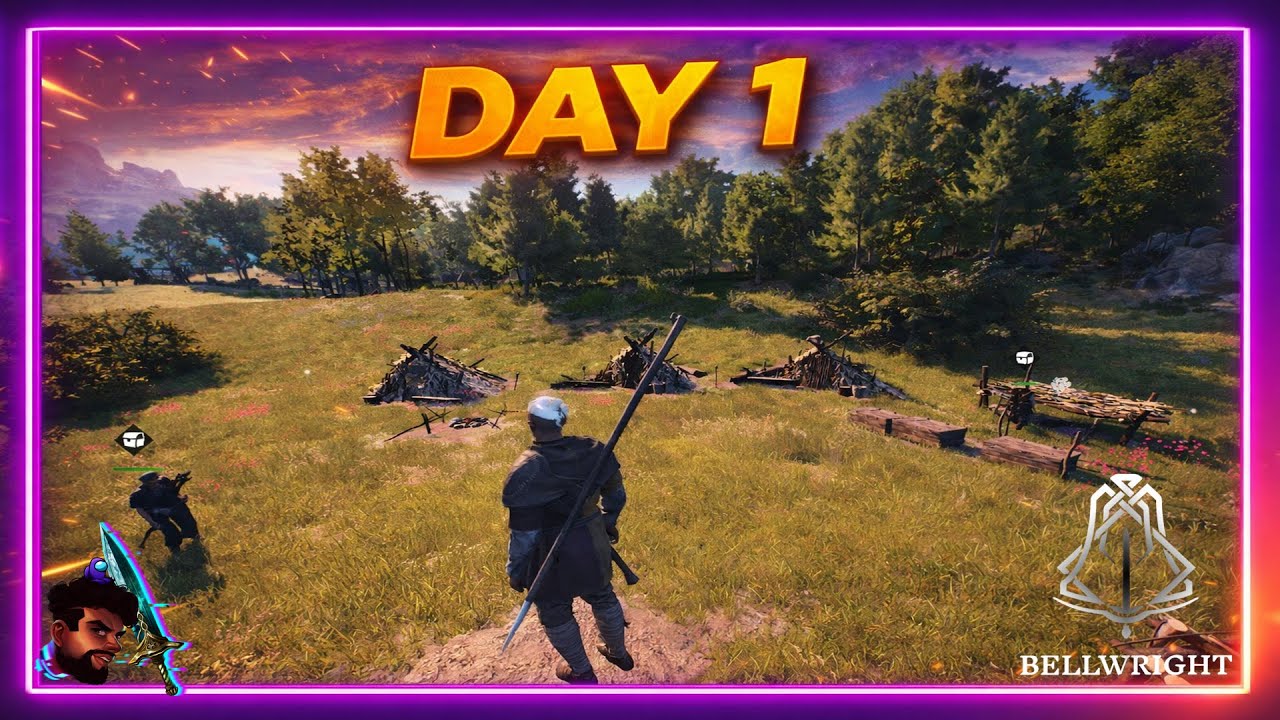 Bellwright Day 1 - First Look at this INCREDIBLE settlement builder and Story driven RPG