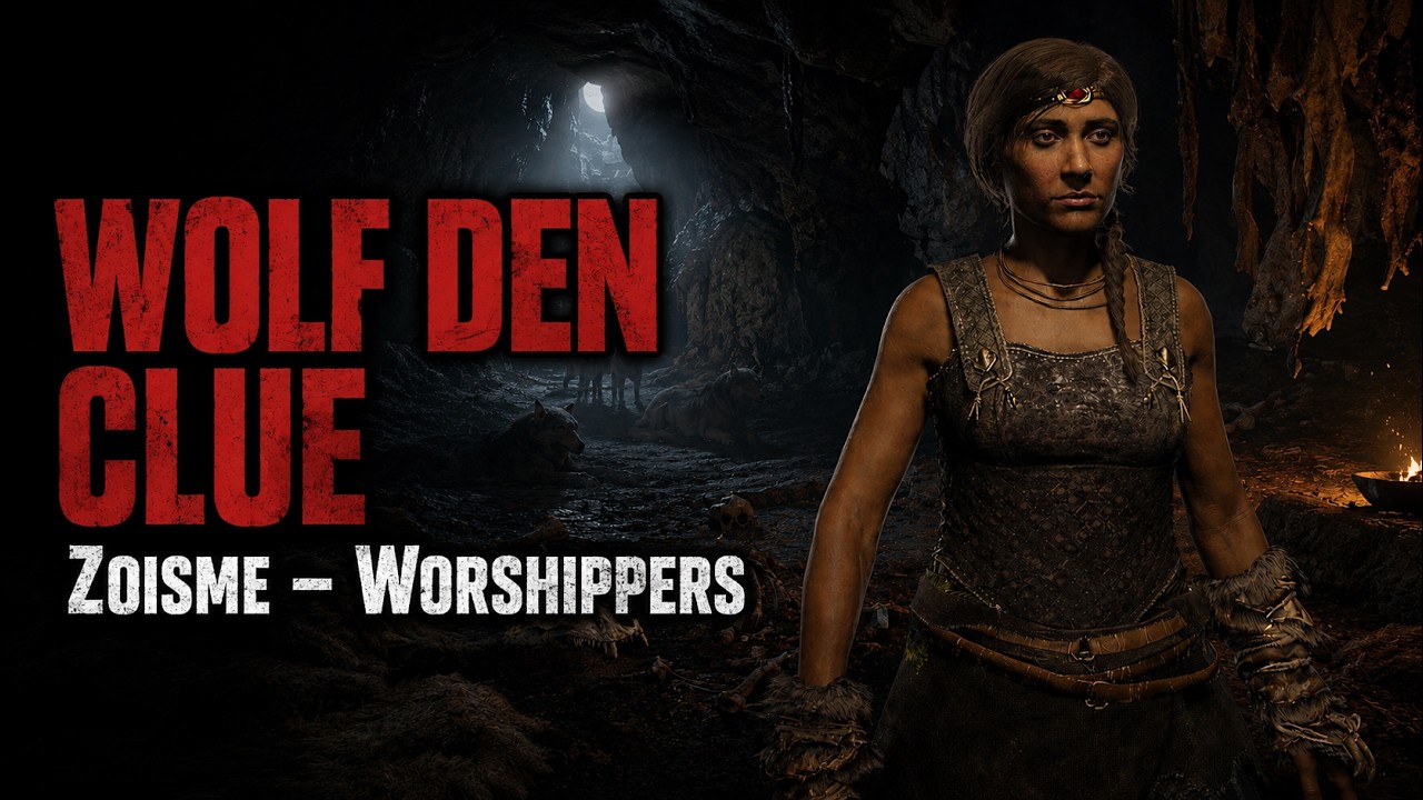 Wolf Den Cultist Clue &ndash; Zoisme (AC Odyssey)