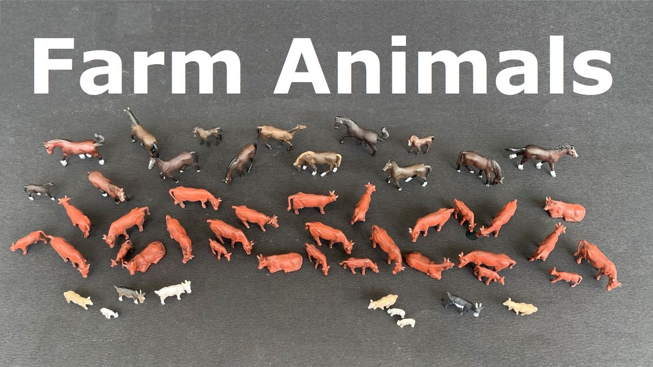 Painting Farm Animals from Model Power