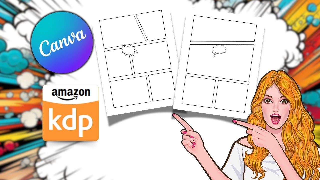 Amazon KDP: Creare un Blank Comic Book - Low Content Tutorial
